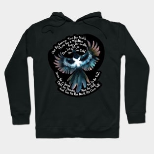 Magpies, One for Sorrow, Two for Mirth Hoodie